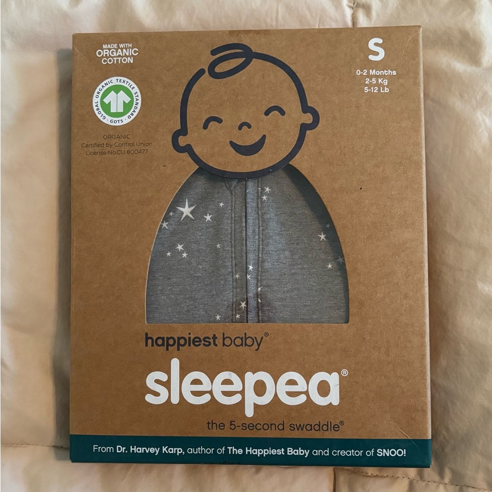 Gray Sleeppea Swaddle